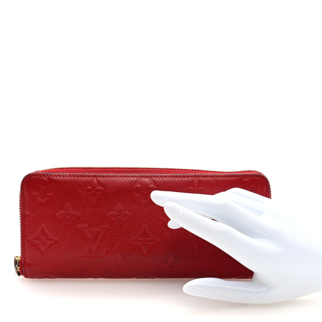 Empreinte Clemence Wallet Cherry