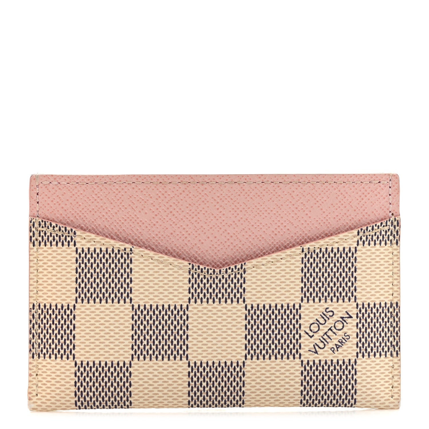 Damier Azur Daily  Holder Rose Ballerine