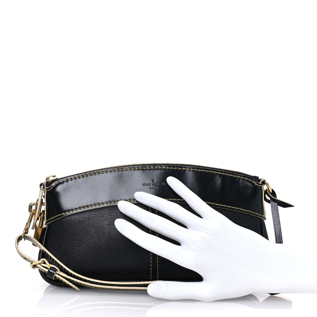 Suhali Lockit Clutch Black