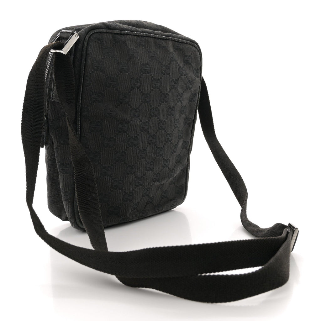 Monogram Messenger Bag Black
