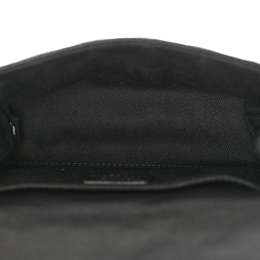 Grained Calfskin Quilted 2.55 Reissue Flap Belt Bag Clutch  Black
