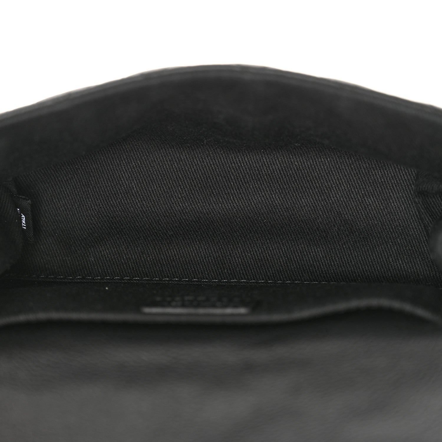 Grained Calfskin Quilted 2.55 Reissue Flap Belt Bag Clutch  Black