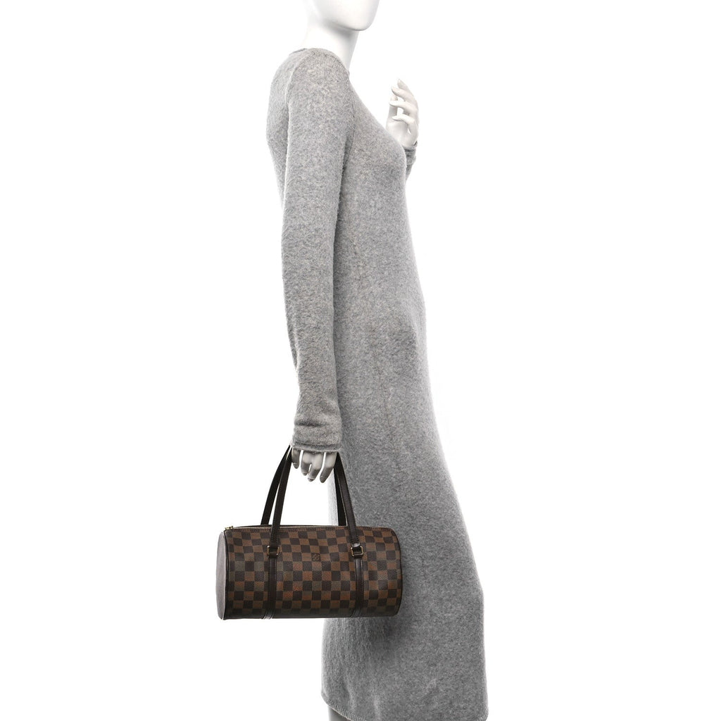 Damier Ebene Papillon 30 With Companion