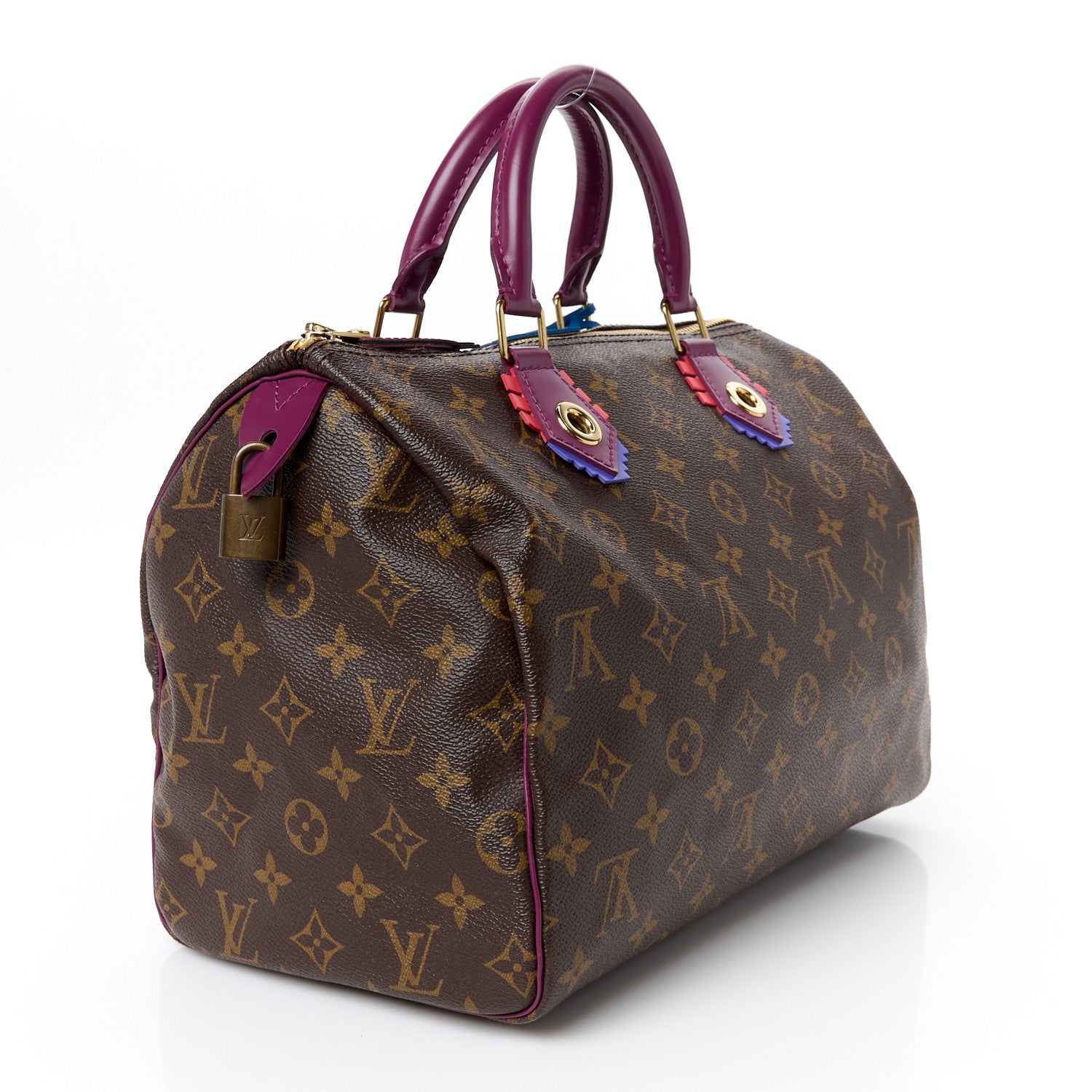 Monogram Totem Speedy 30 Magenta