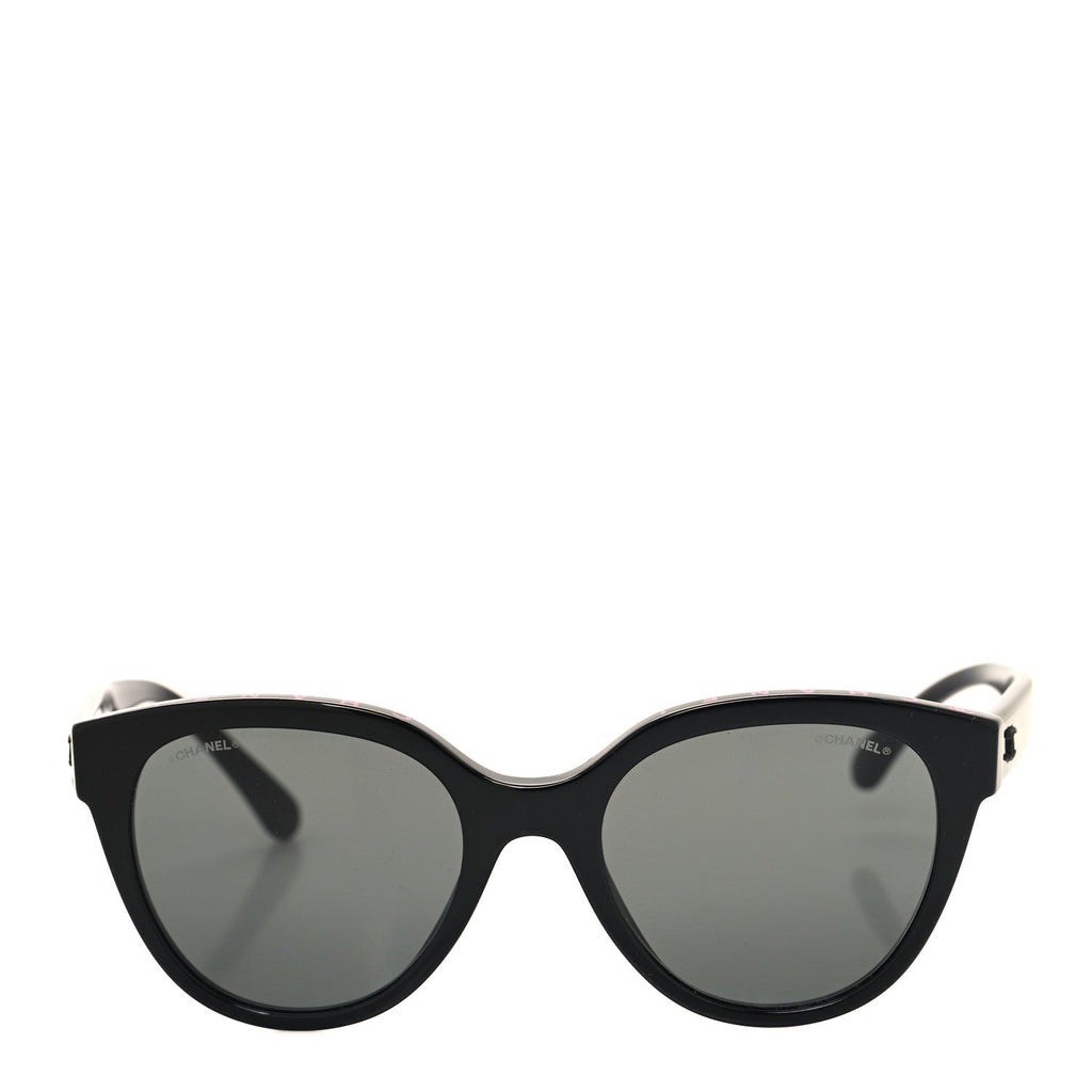 Acetate CC Butterfly Sunglasses 5414 Black Pink