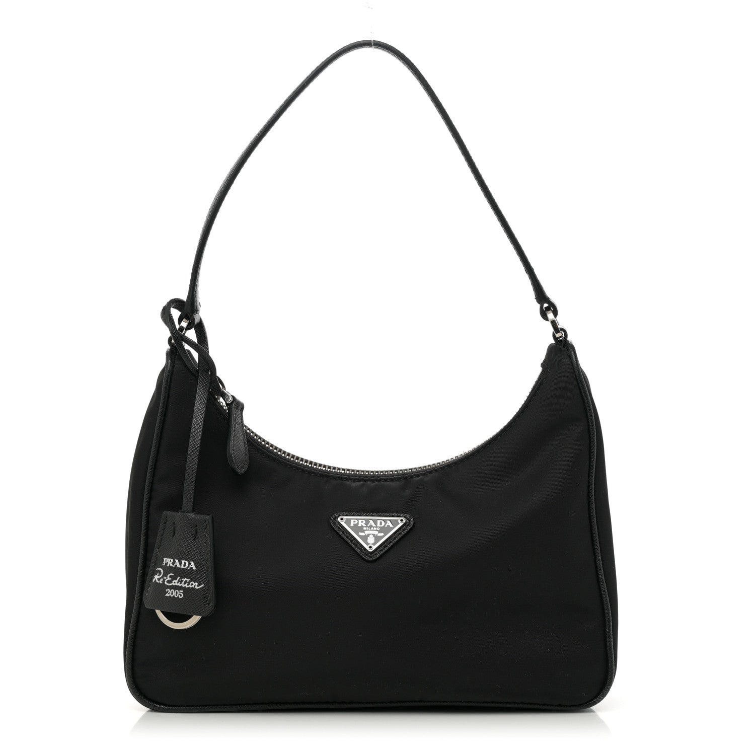 Tessuto Nylon Mini Re-Edition 2000 Bag Black