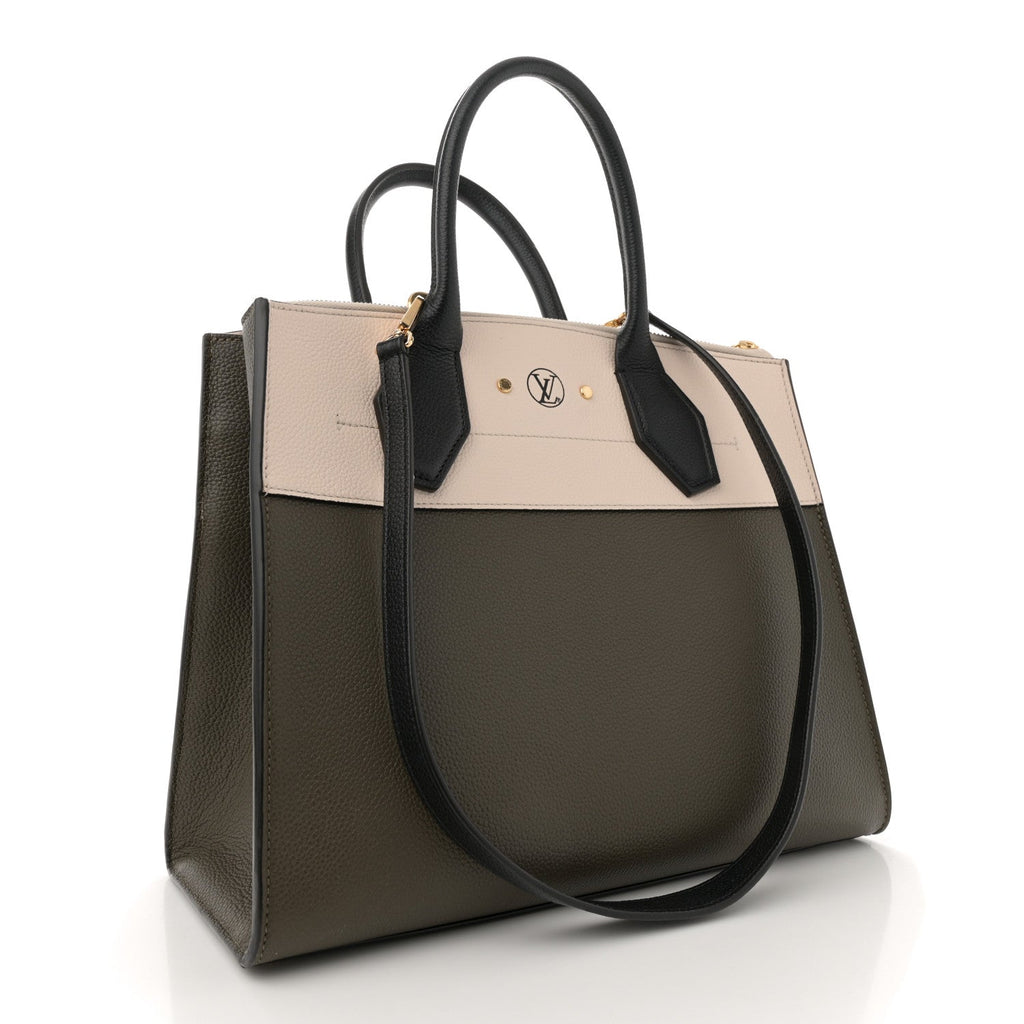 Taurillon City Steamer MM Kaki Creme Black