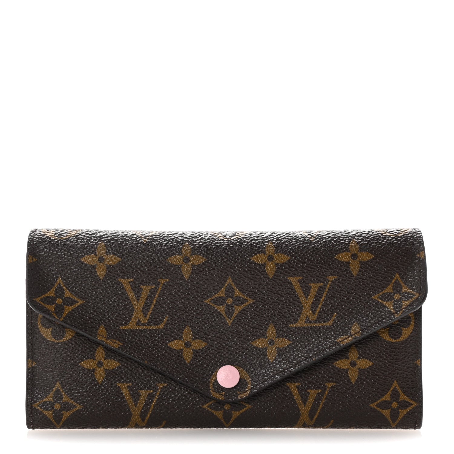 Monogram Josephine Wallet Rose Ballerine