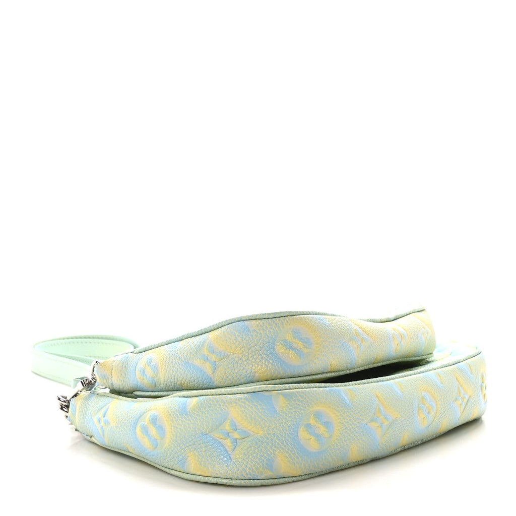 Empreinte Monogram Summer Stardust Multi Pochette Accessories Water Green