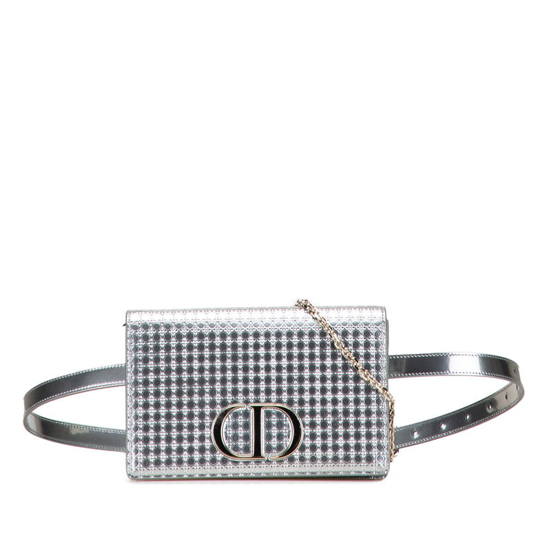 Dior 30 Montaigne CD Logo Leather 2way Shoulder Bag Waist Bag