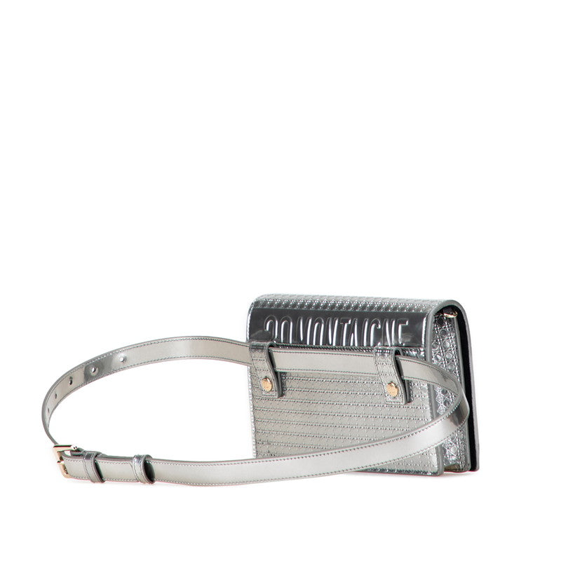 Dior 30 Montaigne CD Logo Leather 2way Shoulder Bag Waist Bag