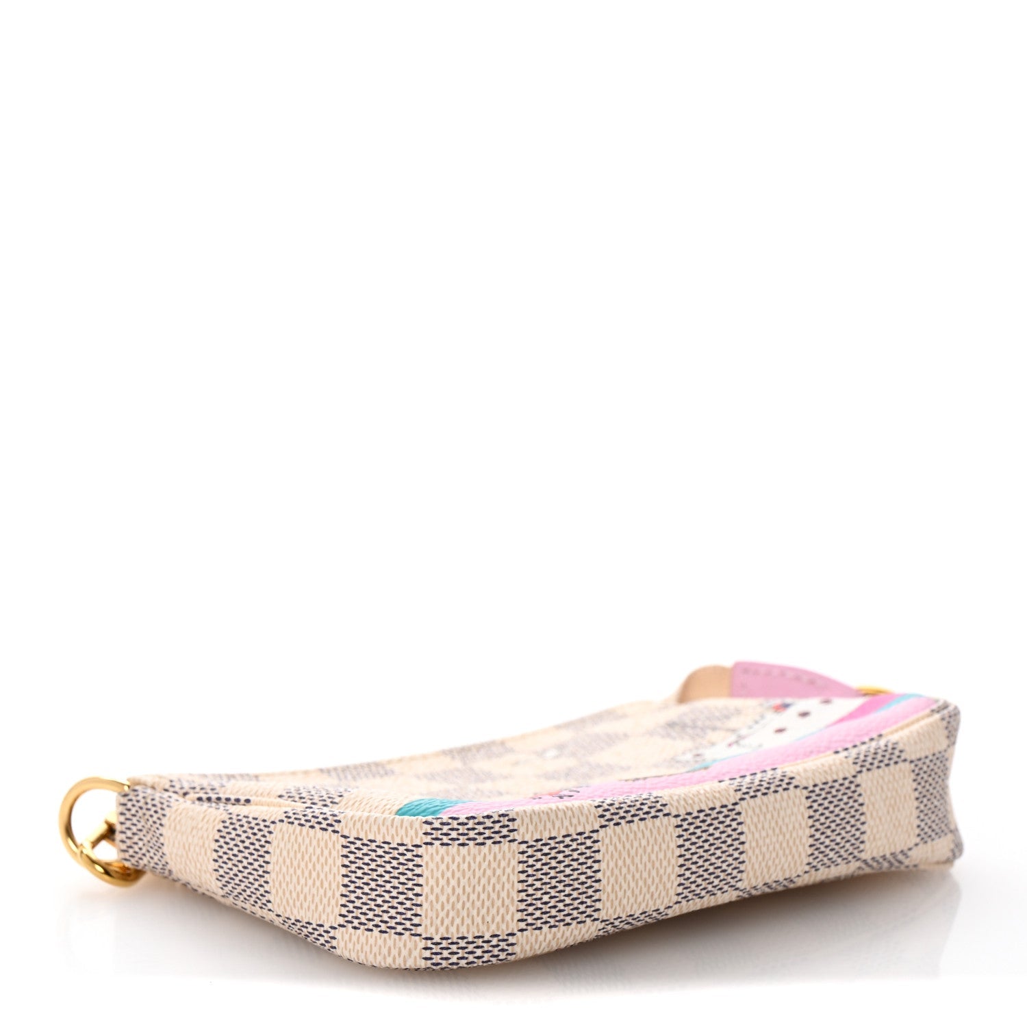 Damier Azur 2016 Christmas Animation Mini Pochette Accessories