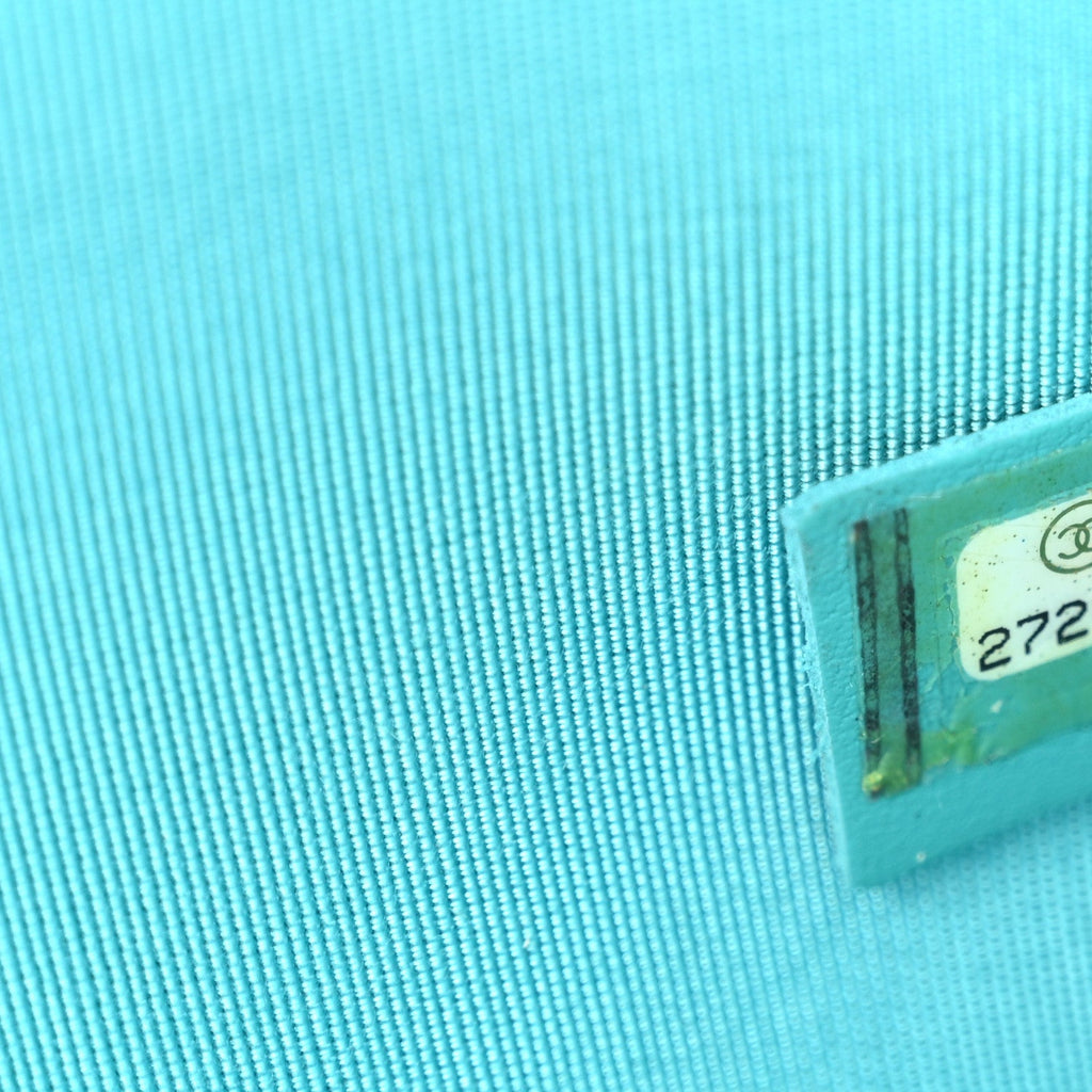 Calfskin Quilted Medium Everyday Chic Single Flap Turquoise
