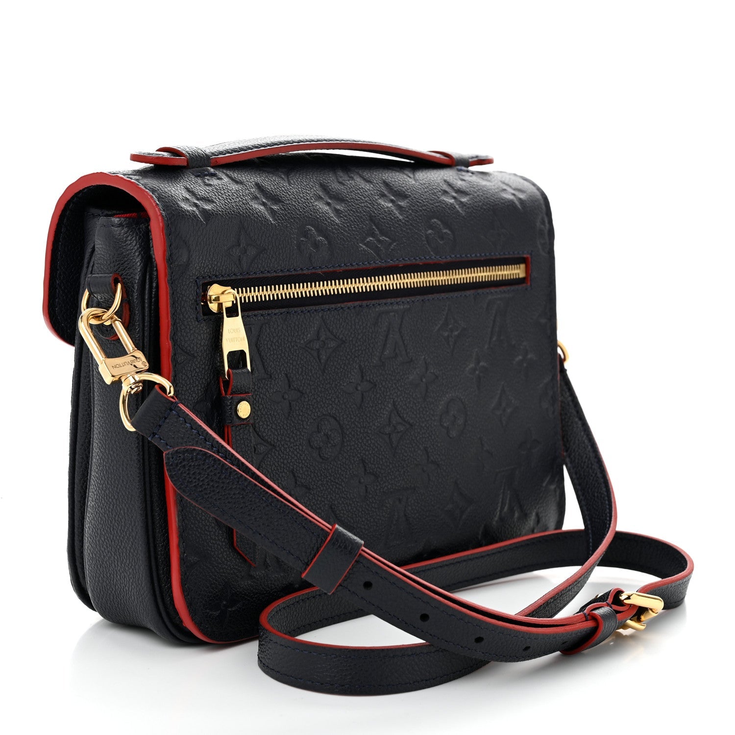 Empreinte Pochette Metis Marine Rouge