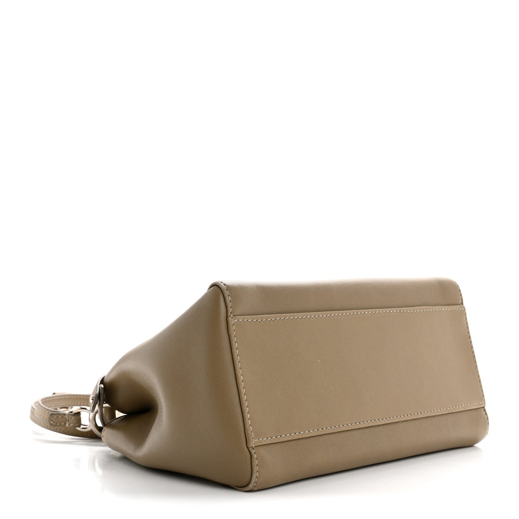 Nappa Mini Peekaboo Iconic Satchel Tortora