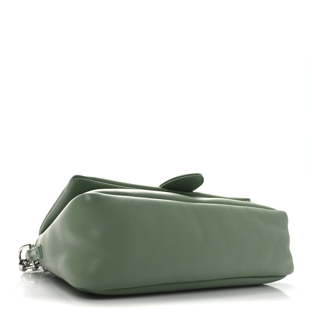 Padded Lambskin Le Bambimou Khaki