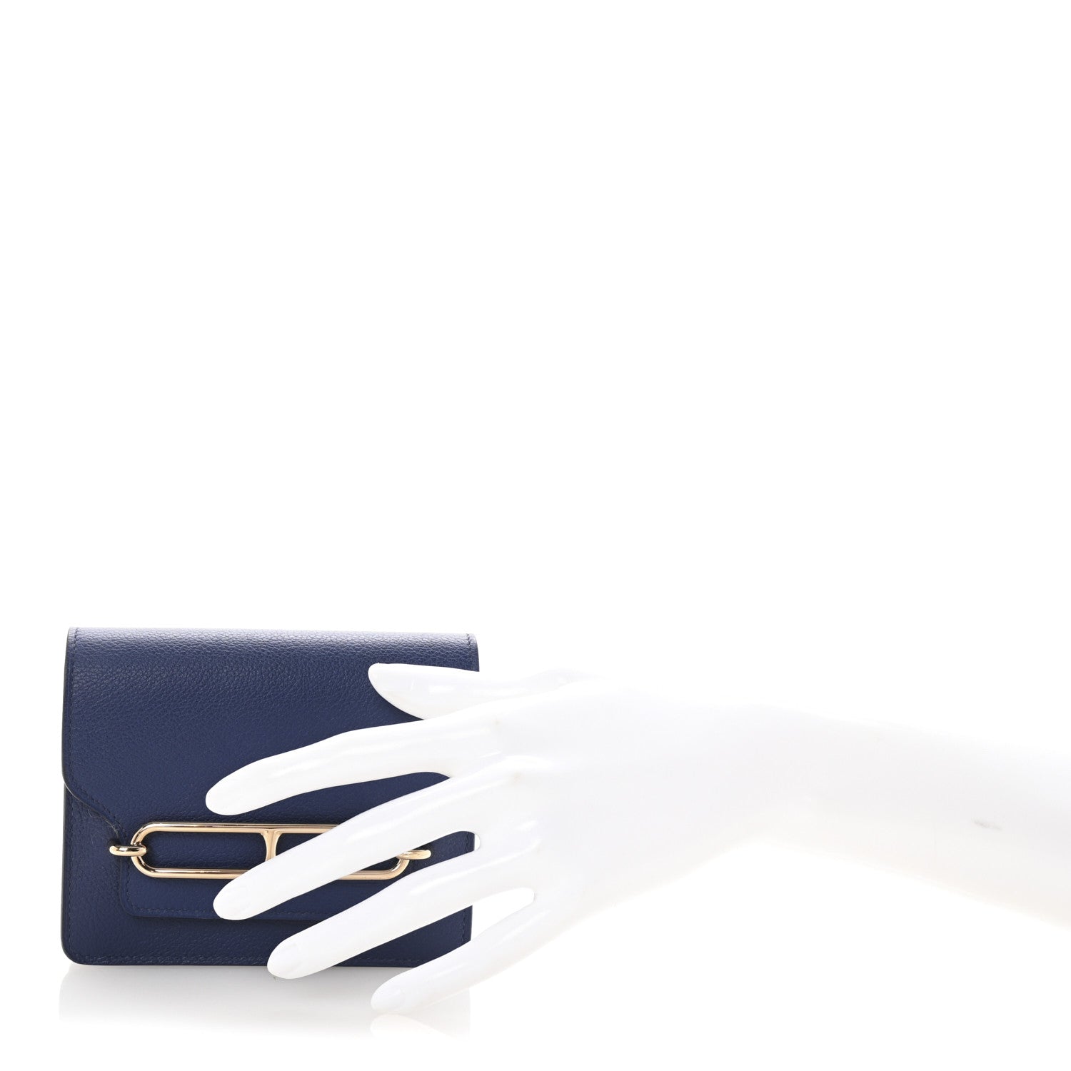 Evercolor Bi-Color Roulis Slim Wallet Bleu Saphir Bleu France