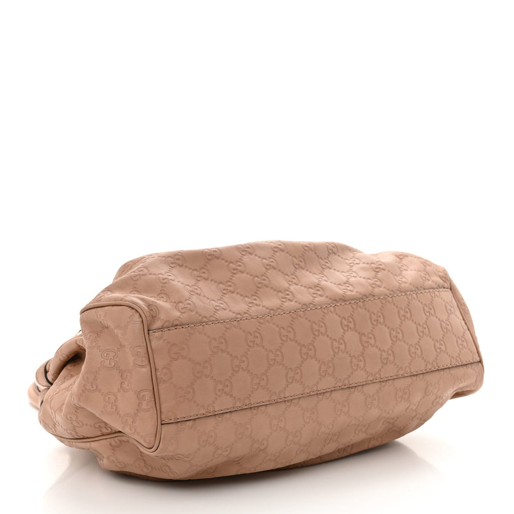 Guccissima Signature Medium Sukey Tote Winter Rose