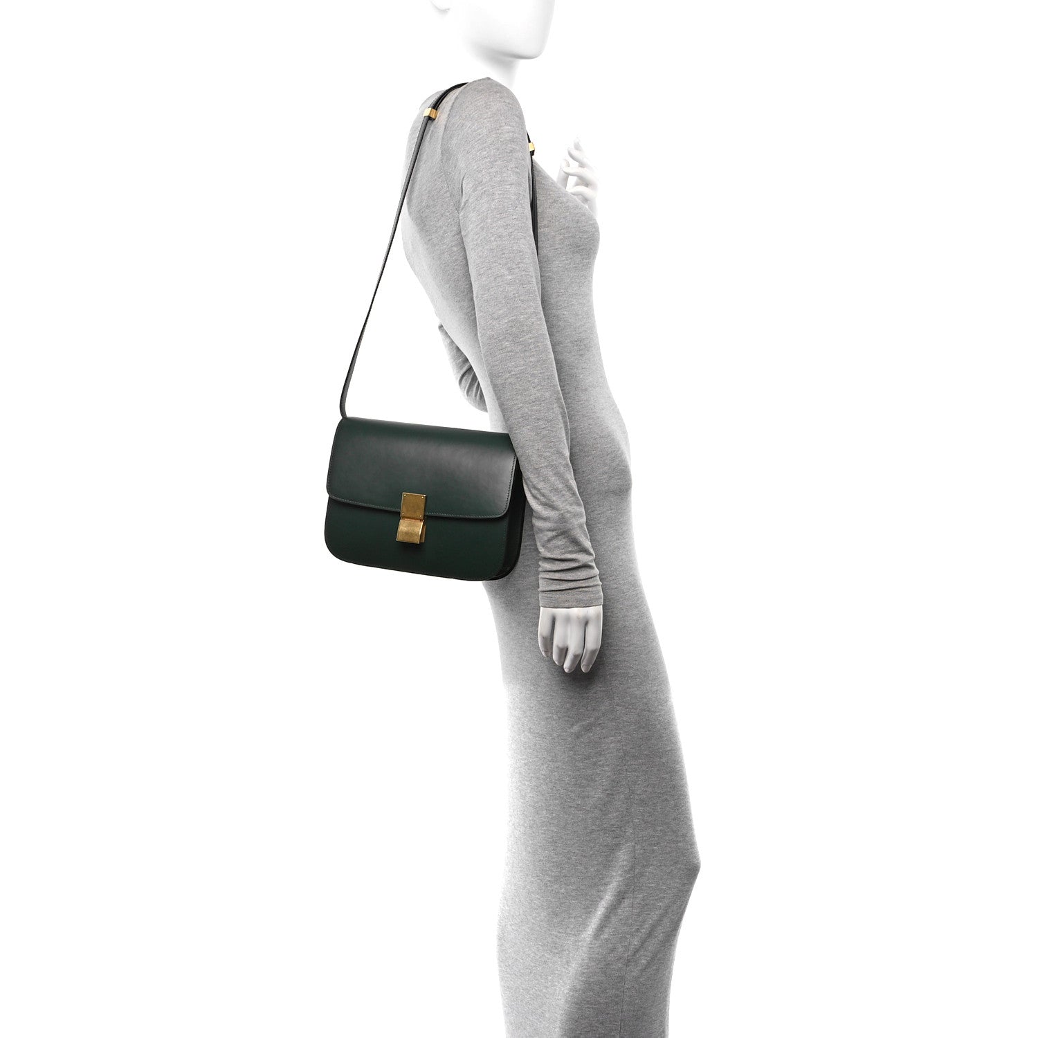 Box Calfskin Classic Box Medium Flap Bag Amazone