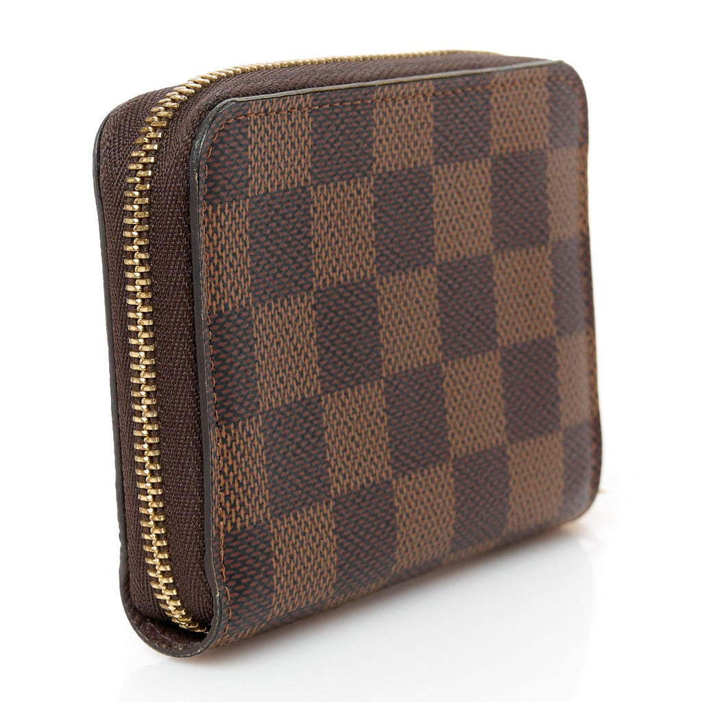 Damier Ebene Zippy Coin Purse