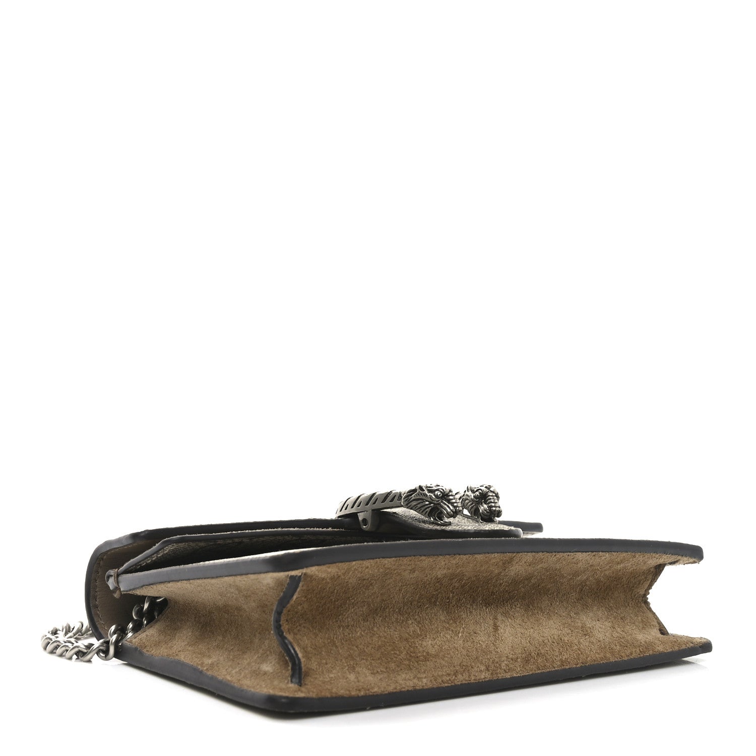 GG Supreme Monogram Super Mini Dionysus Shoulder Bag Taupe