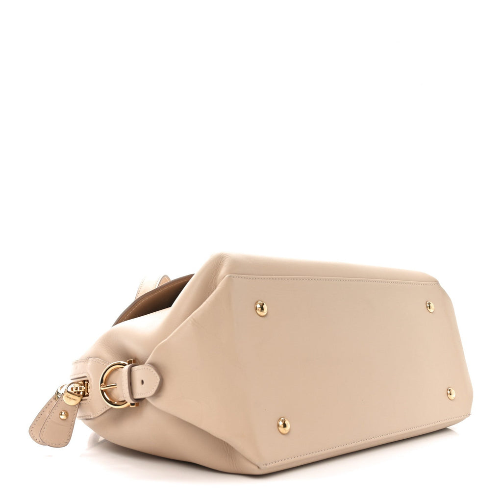Calfskin Fiamma Bag New Bisque
