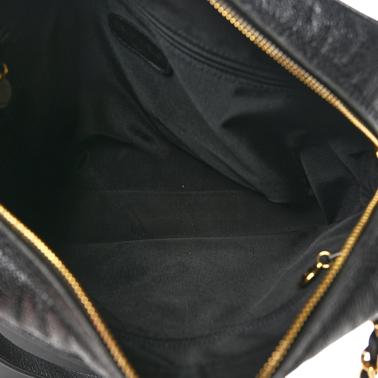Caviar CC Shoulder Bag Black