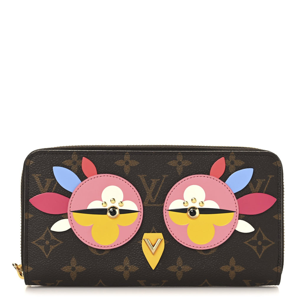 Monogram Lovely Birds Zippy Wallet