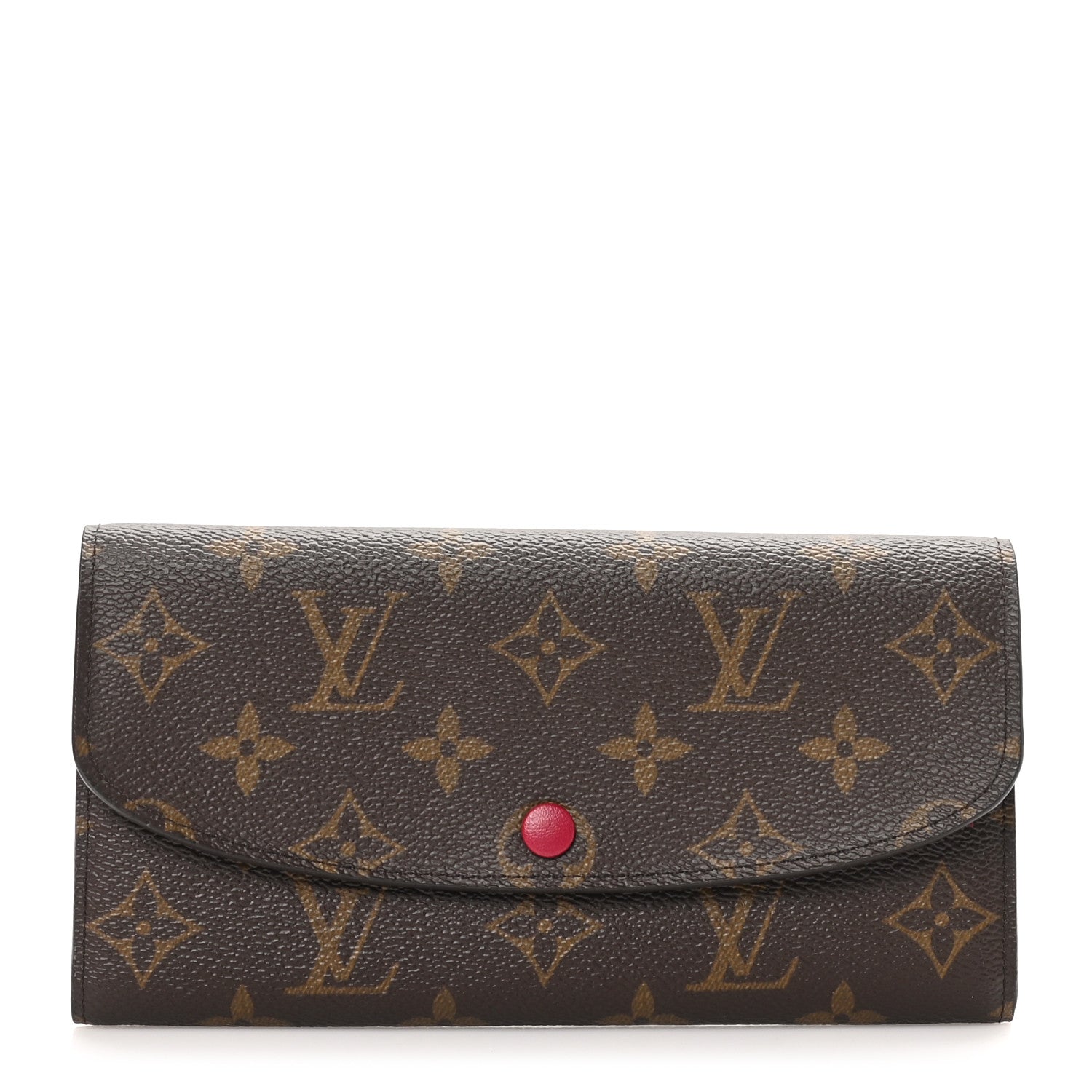 Monogram Emilie Wallet Fuchsia