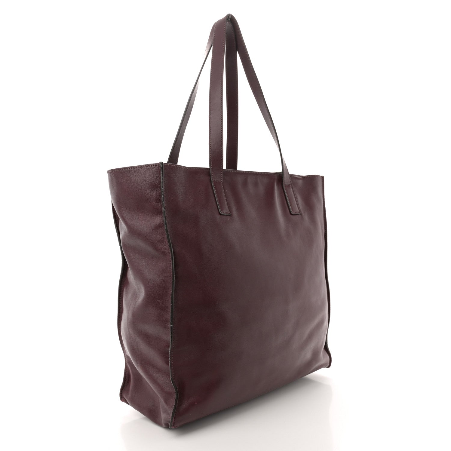 Soft Calf Reversible Tote Granato