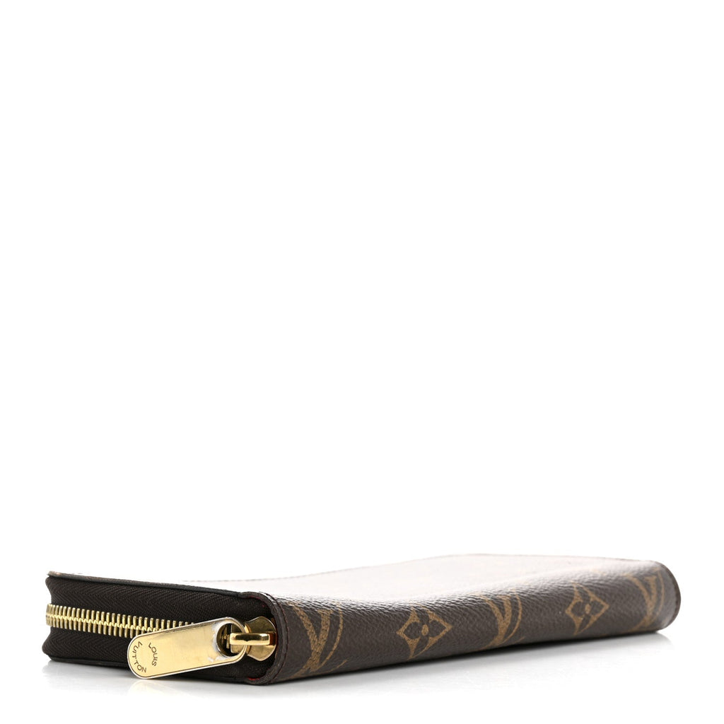 Monogram Zippy Wallet Coquelicot