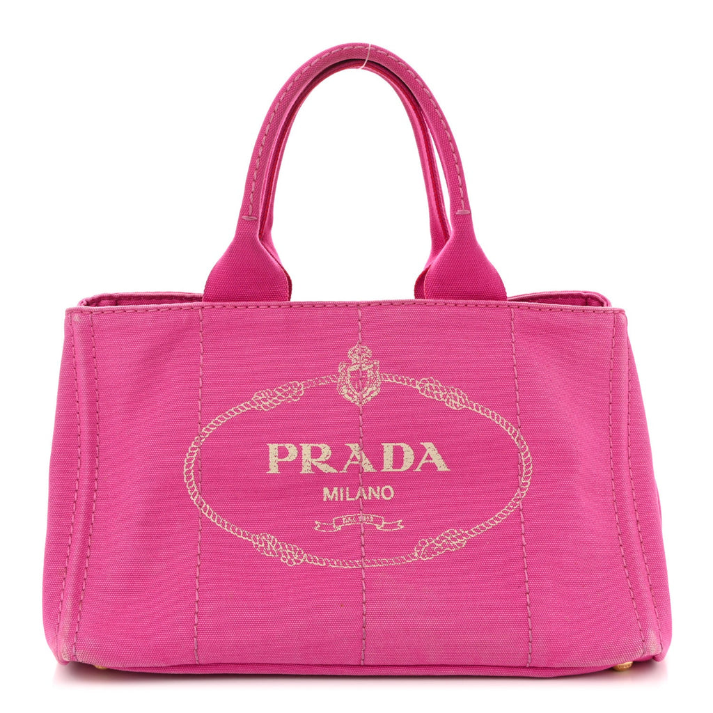 Canapa Logo Shopping Tote Fuxia