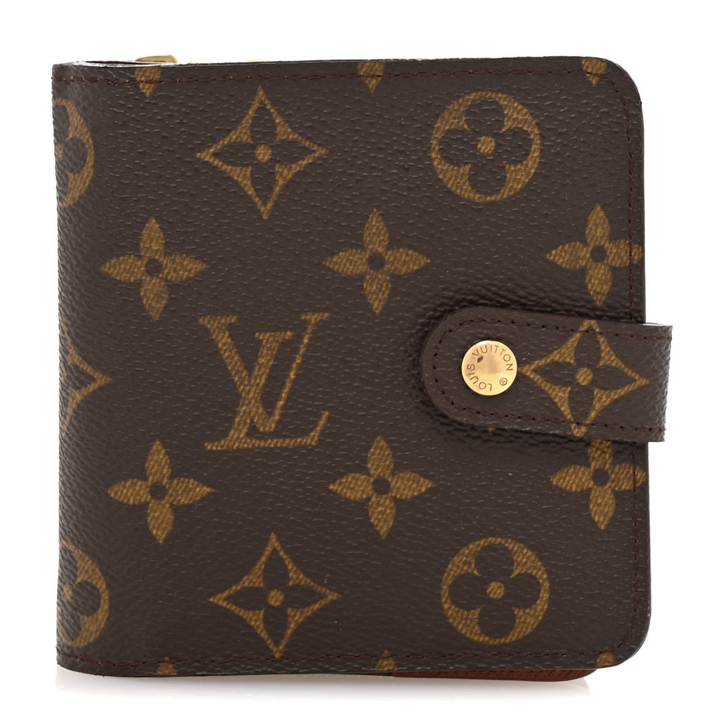 Monogram Compact Zippe Zipped Wallet