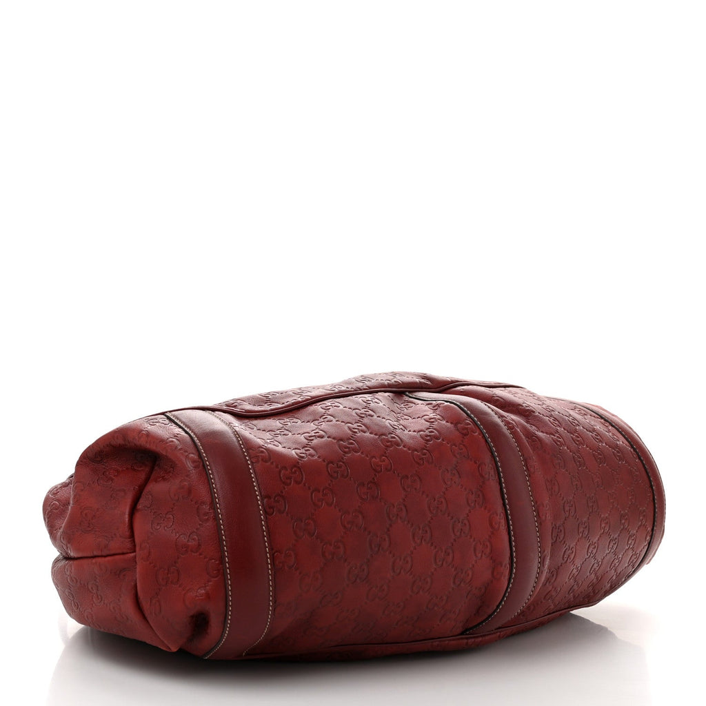 Guccissima Shoulder Bag Red
