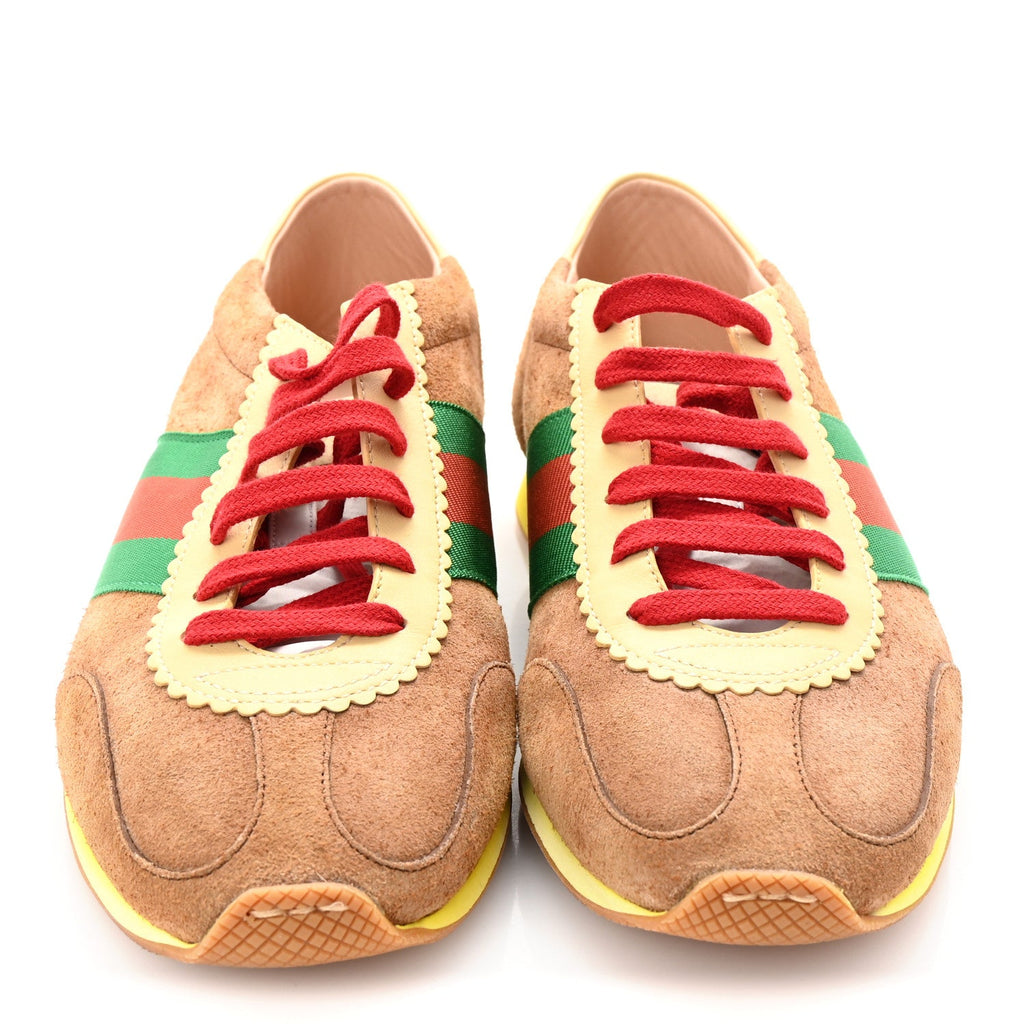 Suede Web Mens Rocket Sneakers 8 Nocciola Burro