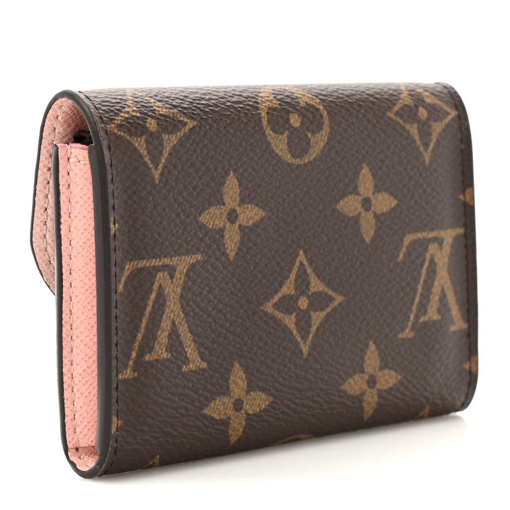 Monogram Rosalie Coin Purse Rose Ballerine