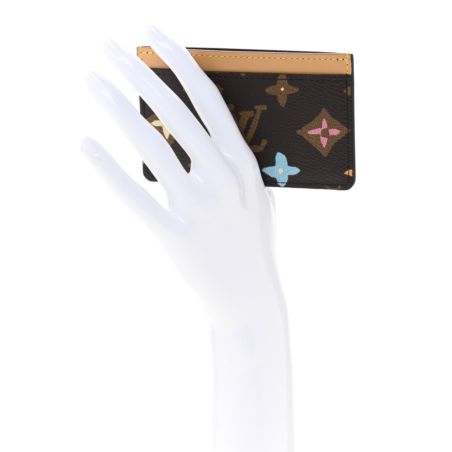Monogram Craggy  Holder Chocolate