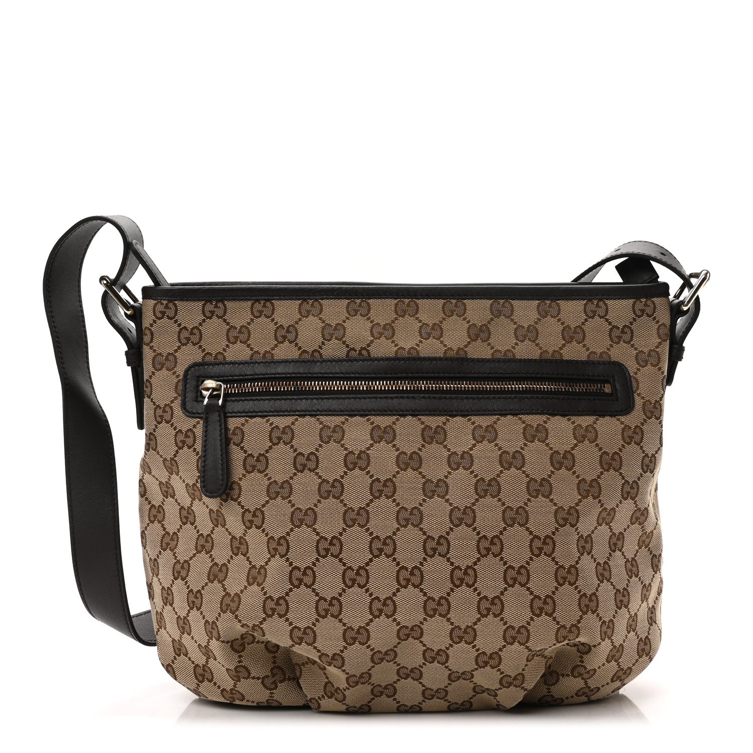 Monogram Messenger Bag Dark Brown