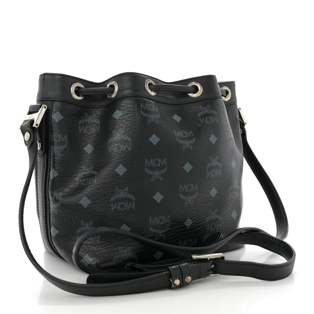Visetos Essential Drawstring Bucket Bag Black