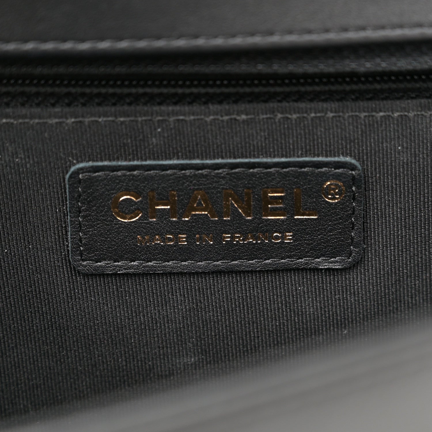 Calfskin Chevron Quilted New Medium Boy Flap Black
