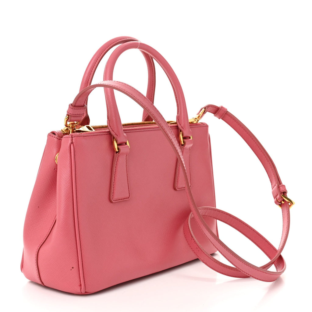 Saffiano Mini Galleria Double Zip Tote Tamaris