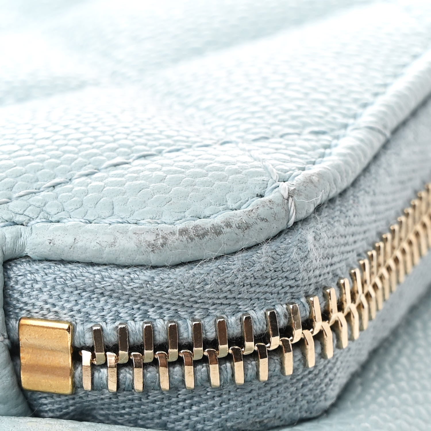 Caviar Quilted Business Affinity Backpack Light Blue