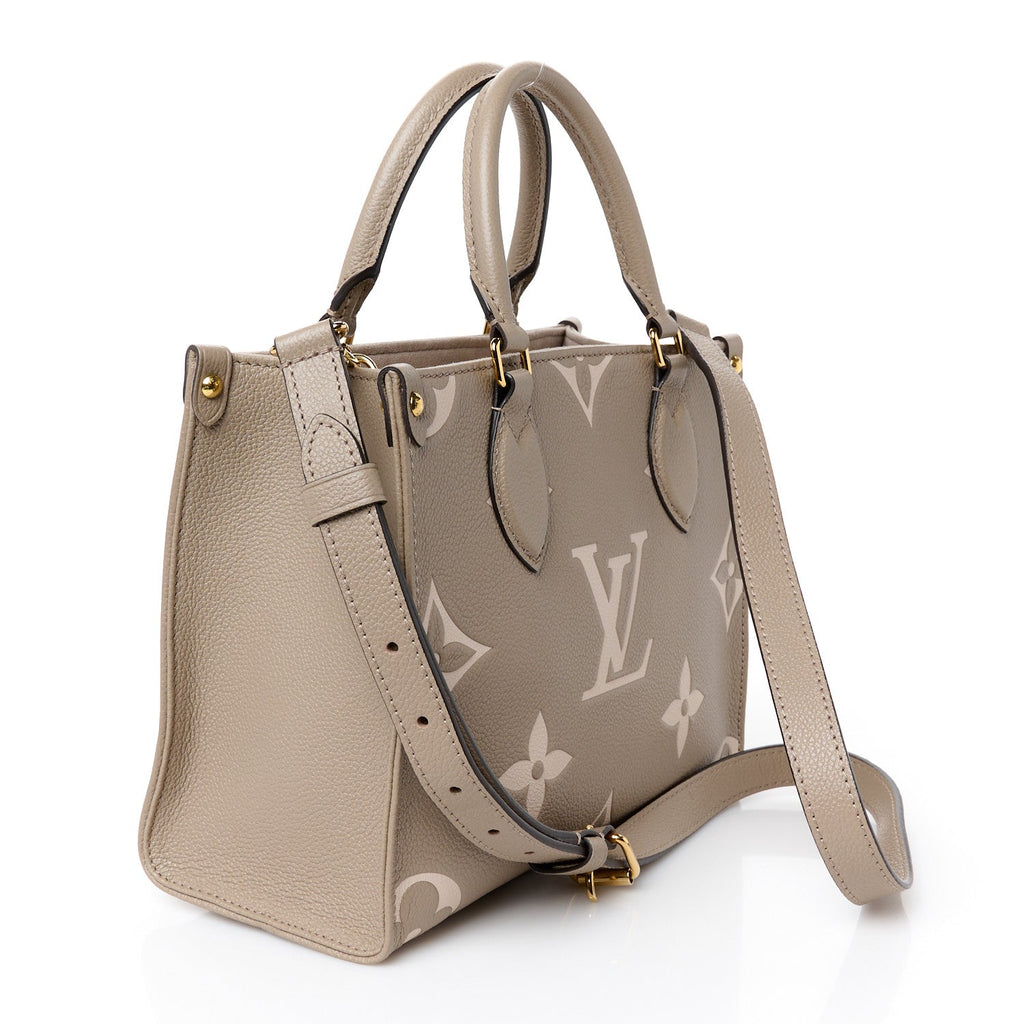 Empreinte Monogram Giant Onthego PM Tourterelle Creme