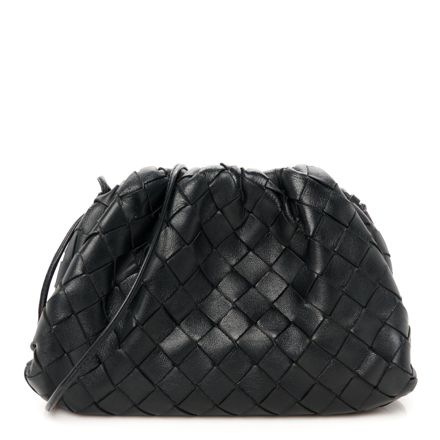 Nappa Intrecciato The Mini Pouch Black