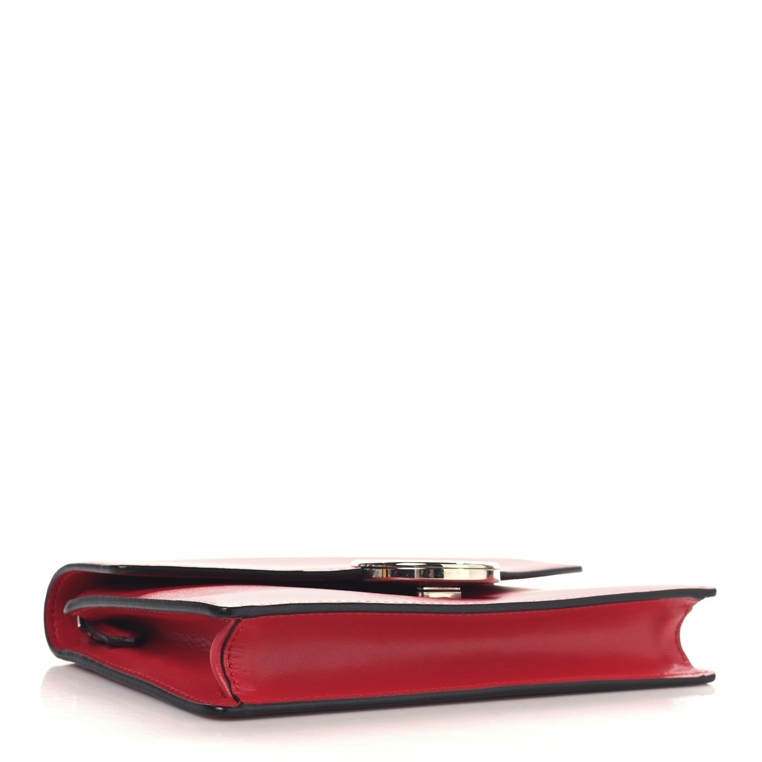 Vitello Liberty Lucido F is Fendi Medium Envelope Wallet on Chain Fragola
