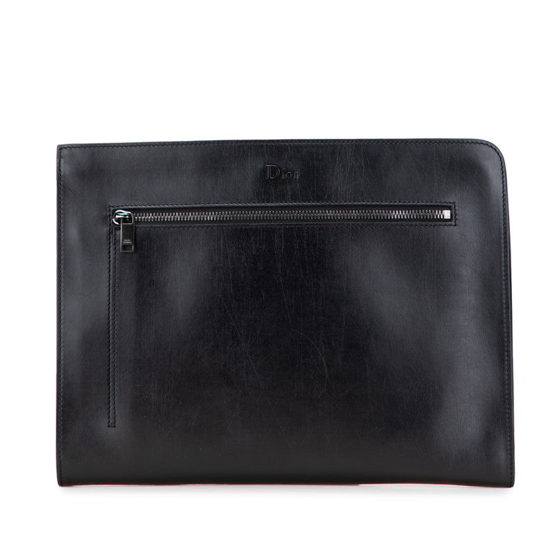 Dior L字 Leather Clutch Bag