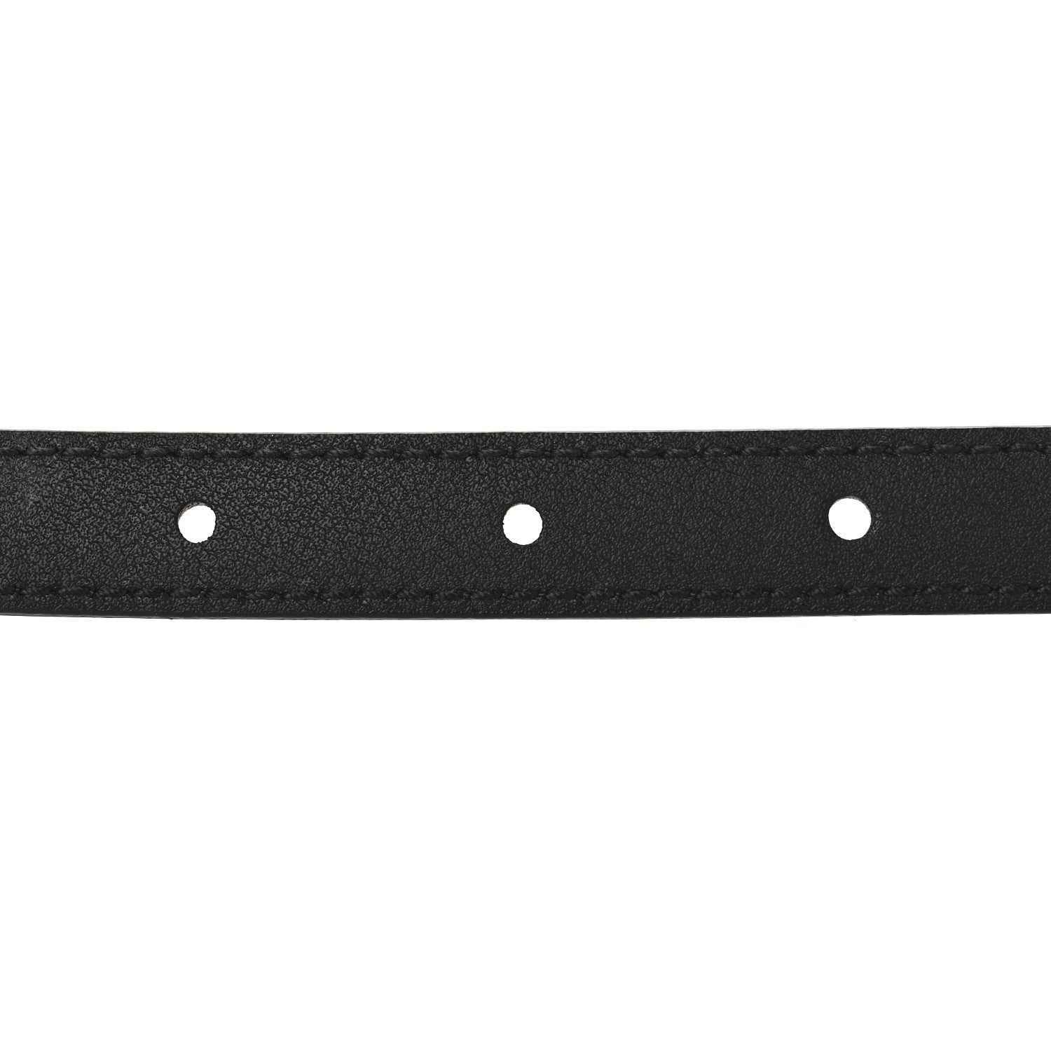 Plutone Calfskin Gucci Buckle 20mm Thin Belt 100 40 Black