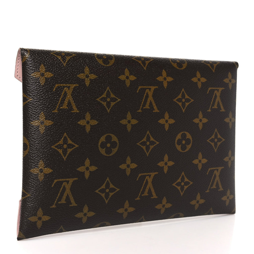 Monogram Large Kirigami Pochette Insert Rose Ballerine