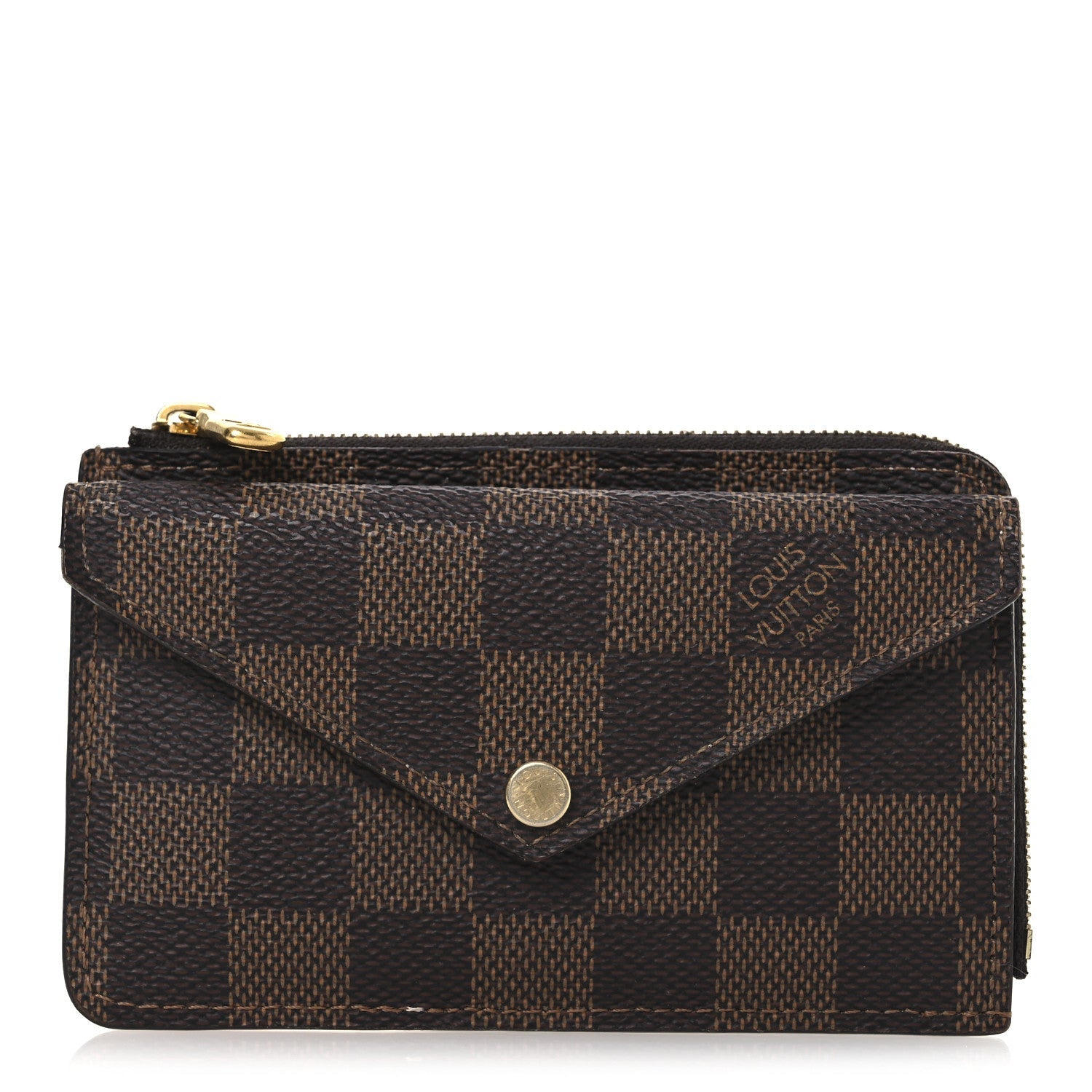 Damier Ebene Recto Verso  Holder Rose Ballerine