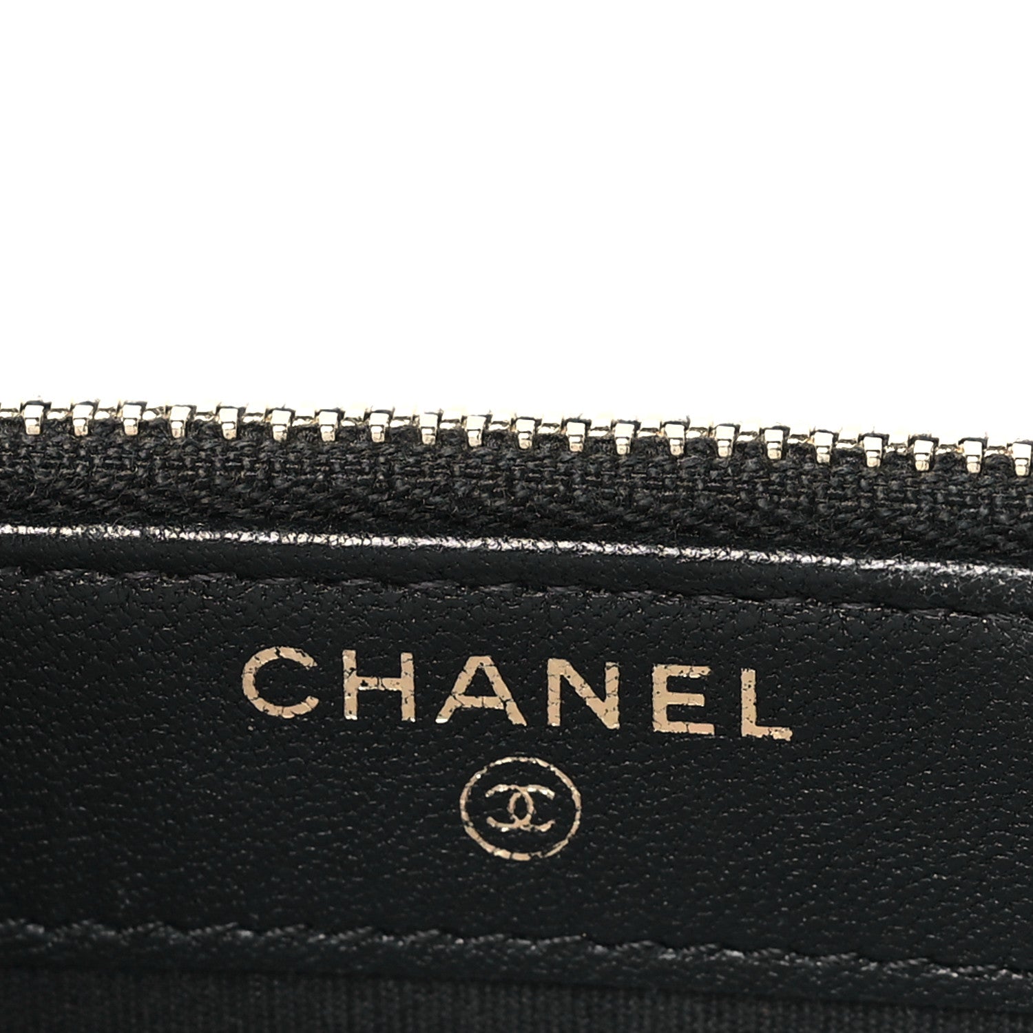 Metallic Sheepskin Chevron Quilted Small Vintage Mademoiselle Clutch With Chain Black